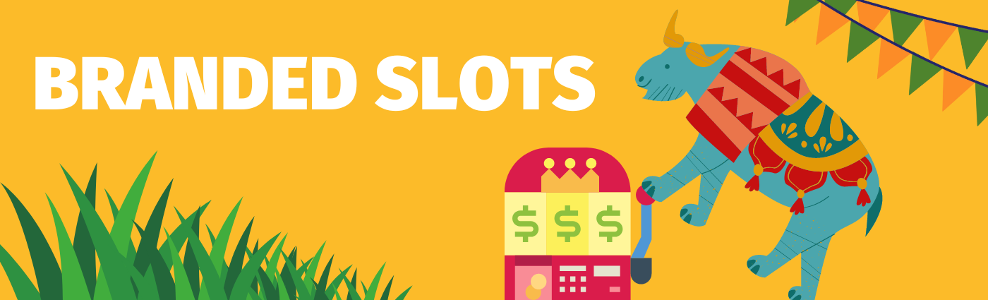 Branded Slots for Casino Games - landing page
